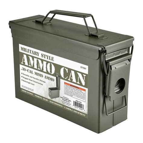 30 caliber metal ammo box|harbor freight ammo case.